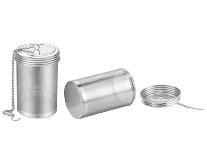 Stainless Steel Tea Strainer - 304 Mesh Filter Reusable Herbal Tea Infuser - ZOOMNSTORE
