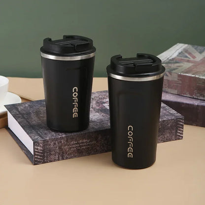 Stainless Steel Thermal Mug – Leakproof Travel Coffee Mug With Vacuum Flask Insulation - ZOOMNSTORE