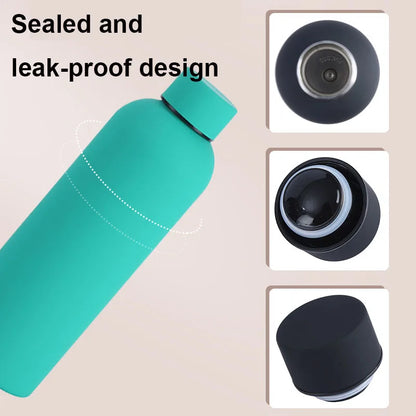 Stainless Steel Thermos - Vacuum Insulated Bottle With Leak Proof Sports Design - ZOOMNSTORE