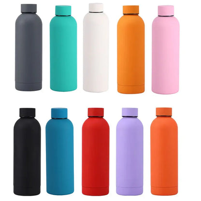 Stainless Steel Thermos - Vacuum Insulated Bottle With Leak Proof Sports Design - ZOOMNSTORE