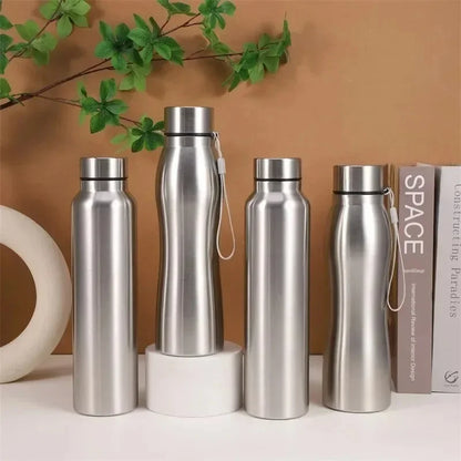 Stainless Steel Vacuum Flask - 1000ml Double Wall Bottle | Leak Proof, Insulated - ZOOMNSTORE