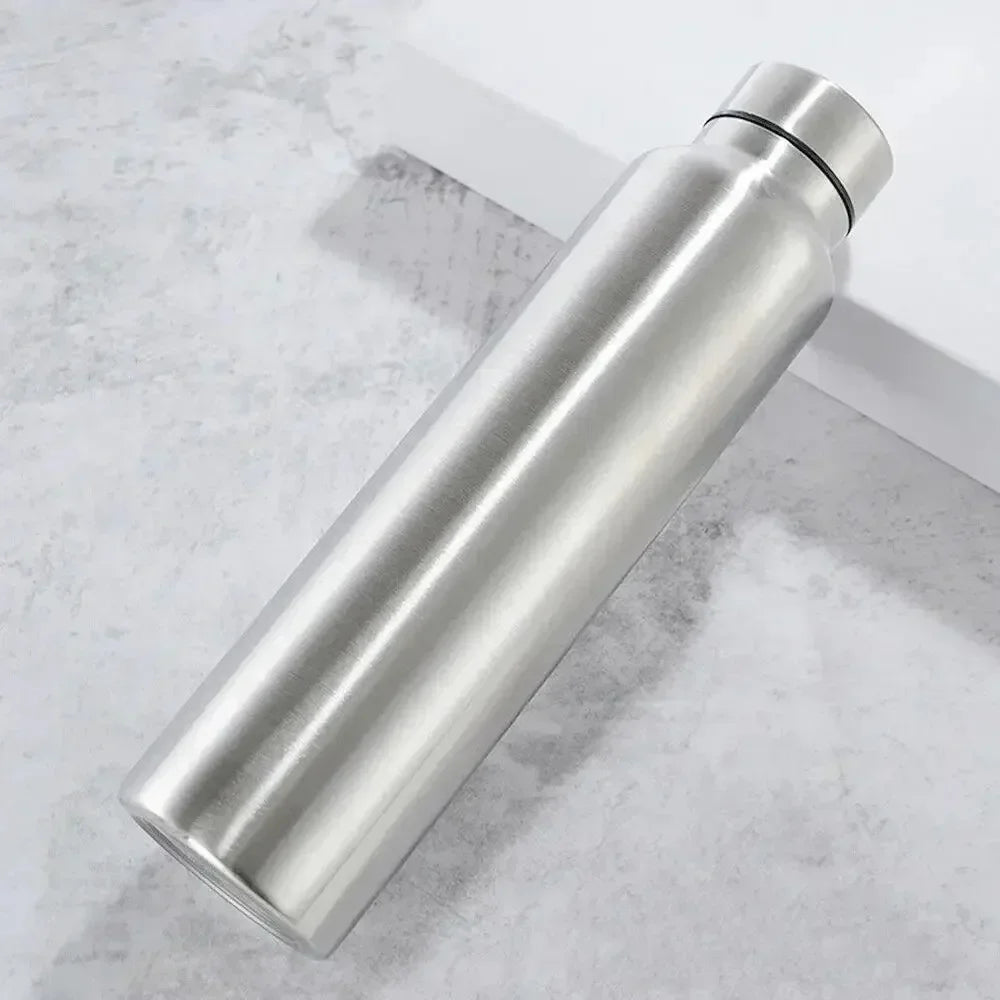 Stainless Steel Vacuum Flask - 1000ml Double Wall Bottle | Leak Proof, Insulated - ZOOMNSTORE