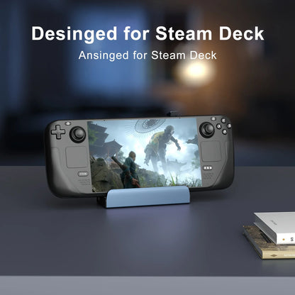Steam Deck Dock 6-in-1 Docking Station | USB 3.0 Hub, 4K HDMI Output & Gigabit Ethernet - ZOOMNSTORE