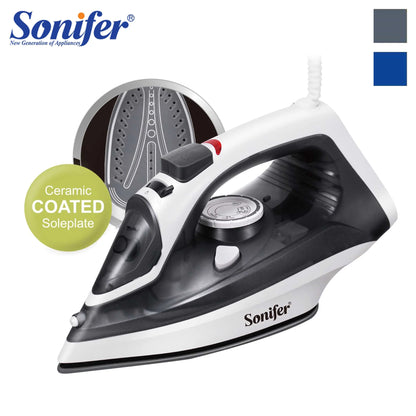 Steam Iron Electric Steamer SF-9080 | Ceramic Soleplate & Burst Steam Function - ZOOMNSTORE