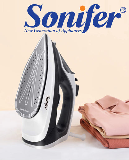 Steam Iron Electric Steamer SF-9080 | Ceramic Soleplate & Burst Steam Function - ZOOMNSTORE