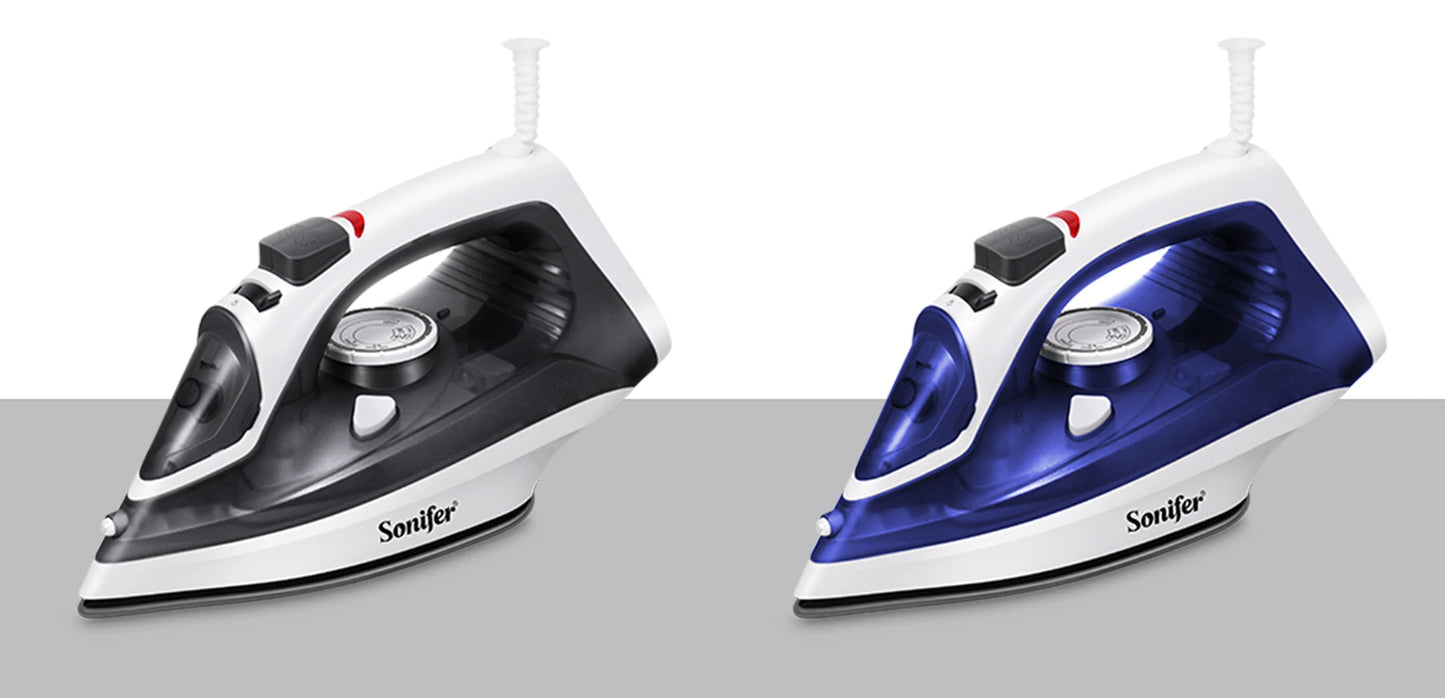 Steam Iron Electric Steamer SF-9080 | Ceramic Soleplate & Burst Steam Function - ZOOMNSTORE