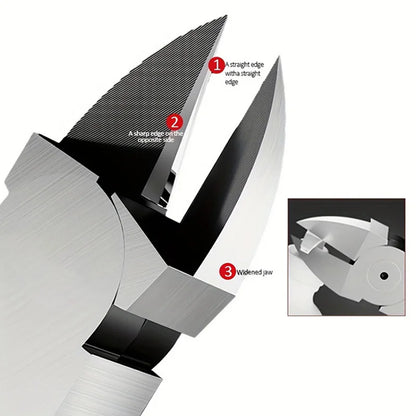 Steel Wire Pliers - Chrome Vanadium Clamping  Cutting Tool - ZOOMNSTORE