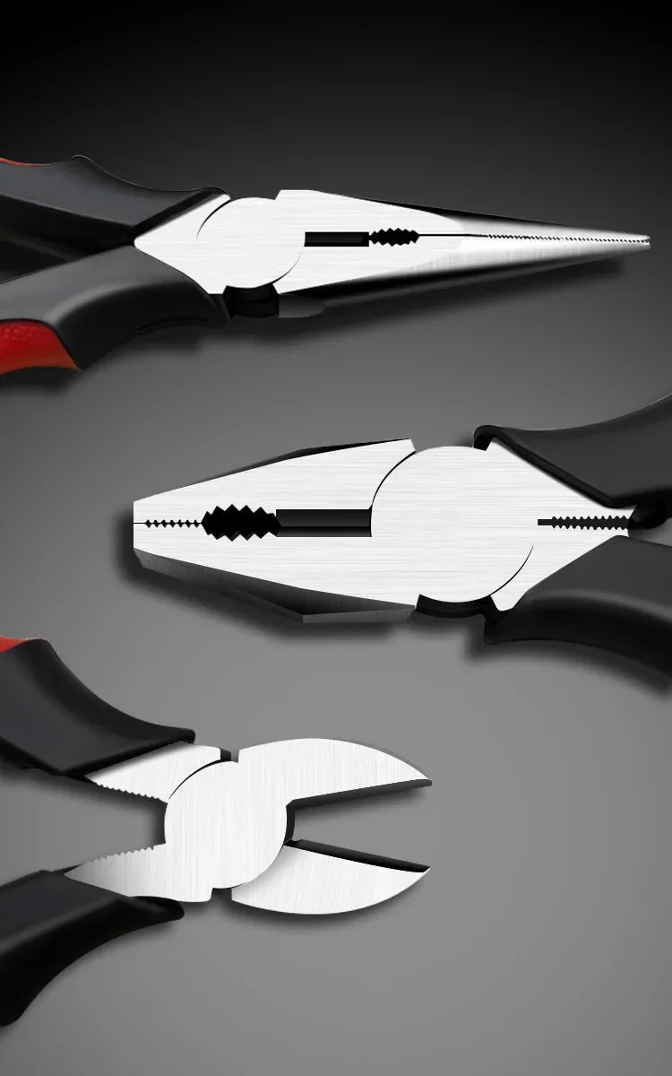 Steel Wire Pliers - Chrome Vanadium Clamping  Cutting Tool - ZOOMNSTORE