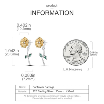 Sterling Silver Hoop Earrings – Zirconium Star Drop Style For Women’s Anniversary Jewelry Gift - ZOOMNSTORE