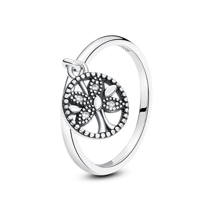 Sterling Silver Rings - 925 Silver Jewelry With Cubic Zirconia & Pave Setting - ZOOMNSTORE