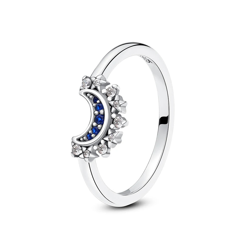 Sterling Silver Rings - 925 Silver Jewelry With Cubic Zirconia & Pave Setting - ZOOMNSTORE