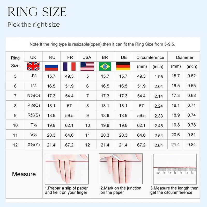 Sterling Silver Zircon Ring - Oval Stone Engagement Wedding Bands With Prong Setting - ZOOMNSTORE
