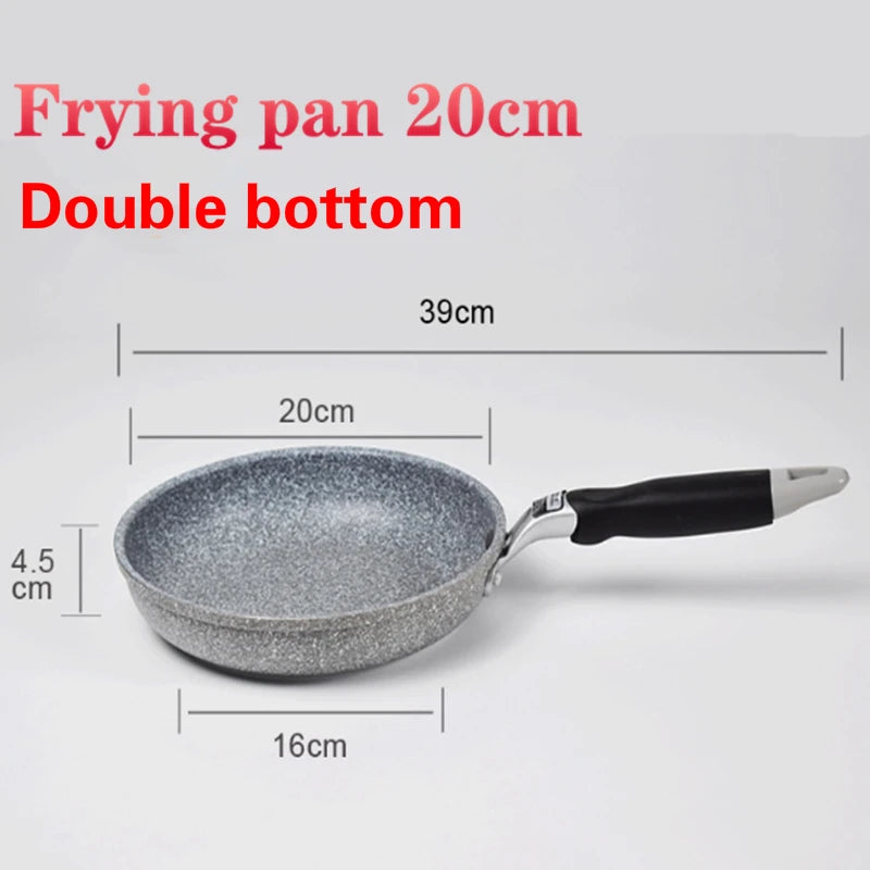 Durable Non-Stick Ceramic Wok Pan - Induction  Gas Stove Skillet for Cooking - ZOOMNSTORE