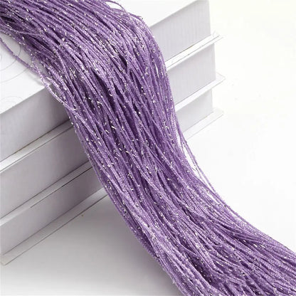 Beaded String Curtain Panels - Room Divider Fly Screen 2M x 1M - ZOOMNSTORE