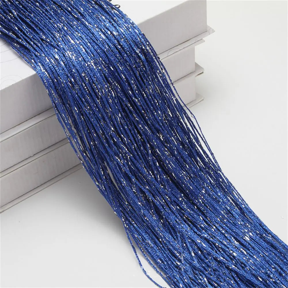 Beaded String Curtain Panels - Room Divider Fly Screen 2M x 1M - ZOOMNSTORE