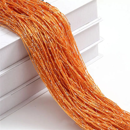 Beaded String Curtain Panels - Room Divider Fly Screen 2M x 1M - ZOOMNSTORE