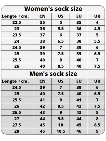 Striped Crew Socks – Breathable Odor Proof Men’s Casual Soft Polyester Spandex Socks - ZOOMNSTORE