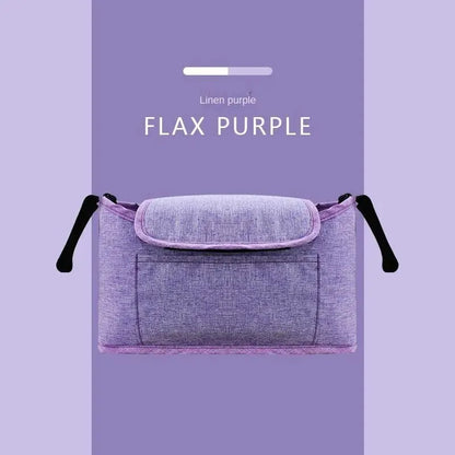 Stroller Bag Baby Diaper Mummy Bag Large Capacity Stroller Organizer Cup Holder Feeding Bottle Stroller Accessories Hanging Bag - ZOOMNSTORE