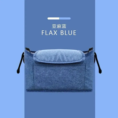 Stroller Bag Baby Diaper Mummy Bag Large Capacity Stroller Organizer Cup Holder Feeding Bottle Stroller Accessories Hanging Bag - ZOOMNSTORE