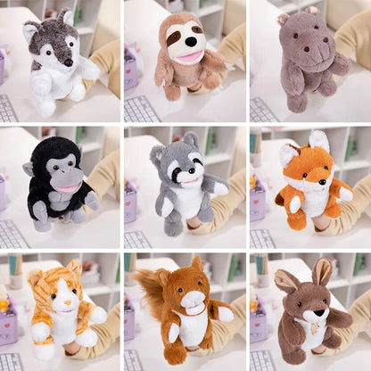 Stuffed Plush Animal Puppets - 30 Cute Educational Toys for Kids - ZOOMNSTORE