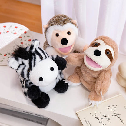 Stuffed Plush Animal Puppets - 30 Cute Educational Toys for Kids - ZOOMNSTORE