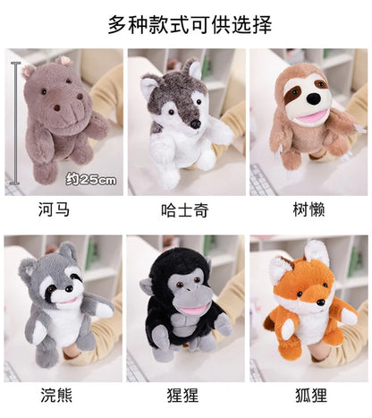 Stuffed Plush Animal Puppets - 30 Cute Educational Toys for Kids - ZOOMNSTORE