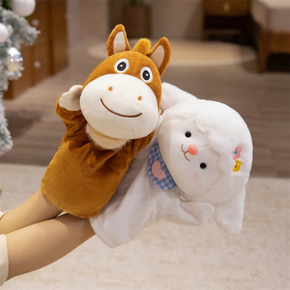 Kawaii Plush Animal Puppets - Educational Stuffed Toys for Kids - ZOOMNSTORE