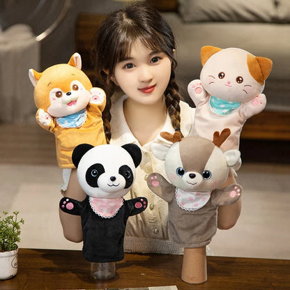 Kawaii Plush Animal Puppets - Educational Stuffed Toys for Kids - ZOOMNSTORE