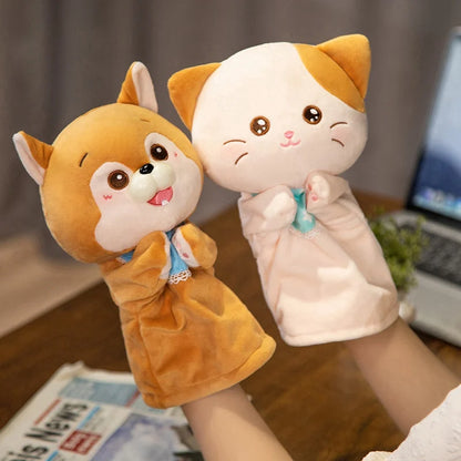 Kawaii Plush Animal Puppets - Educational Stuffed Toys for Kids - ZOOMNSTORE