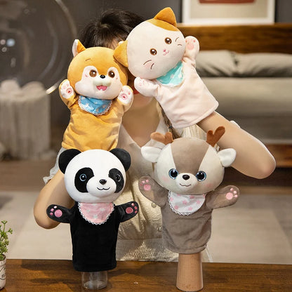Kawaii Plush Animal Puppets - Educational Stuffed Toys for Kids - ZOOMNSTORE