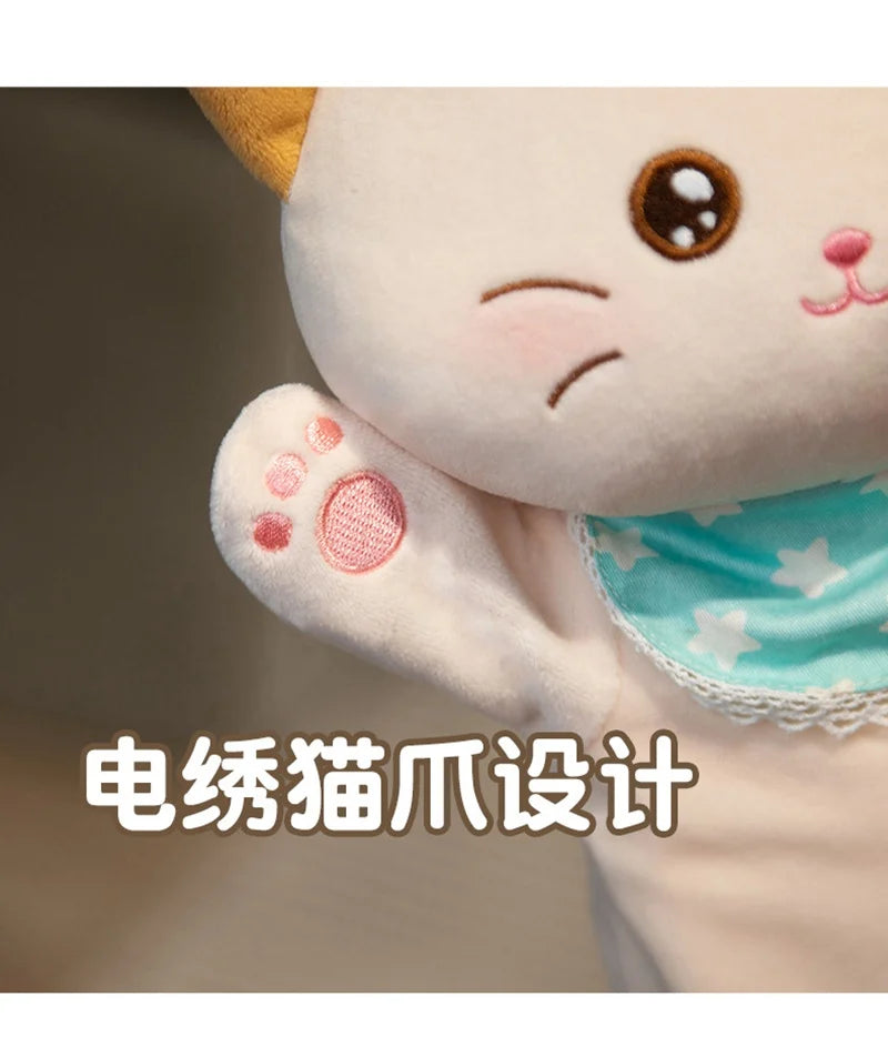 Kawaii Plush Animal Puppets - Educational Stuffed Toys for Kids - ZOOMNSTORE