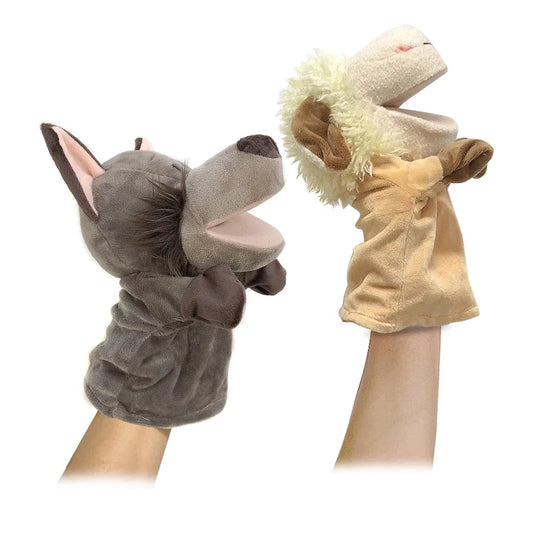 Kawaii Stuffed Animal Puppets - Educational Plush Toys for Kids - ZOOMNSTORE