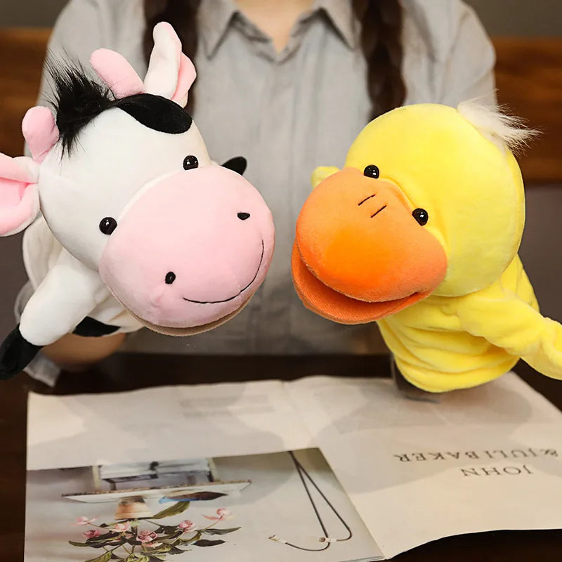Kawaii Stuffed Animal Puppets - Educational Plush Toys for Kids - ZOOMNSTORE