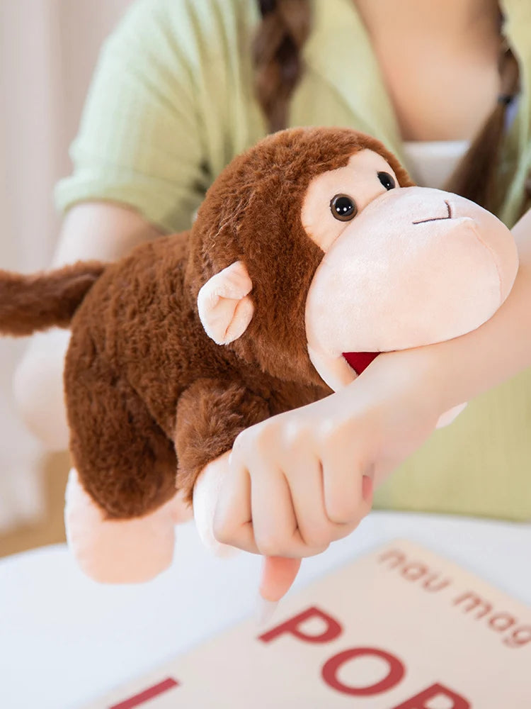 Kawaii Stuffed Plush Animal Puppets - Educational Baby Toys for Kids - ZOOMNSTORE