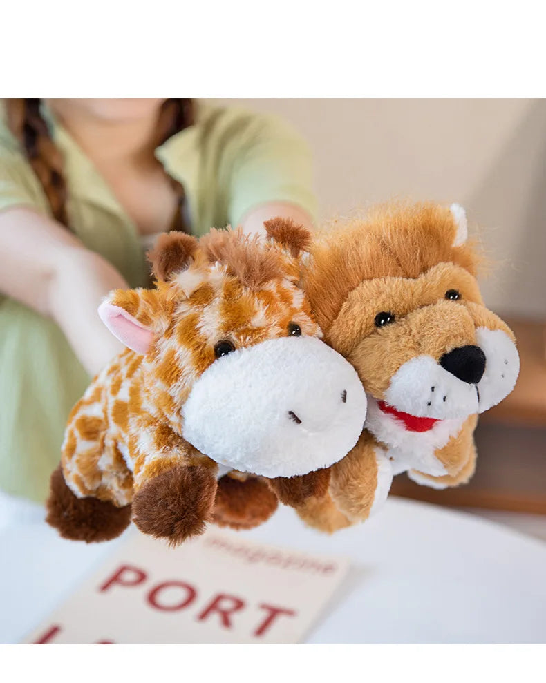 Kawaii Stuffed Plush Animal Puppets - Educational Baby Toys for Kids - ZOOMNSTORE