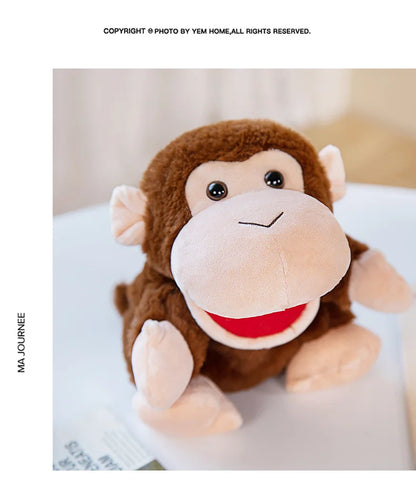 Kawaii Stuffed Plush Animal Puppets - Educational Baby Toys for Kids - ZOOMNSTORE