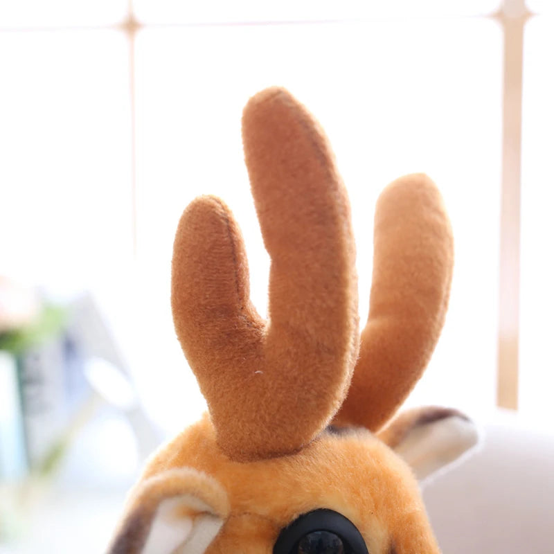 Plush Sika Deer Toy - Stuffed Animal Doll for Kids Teaching Prop Birthday Gift - ZOOMNSTORE