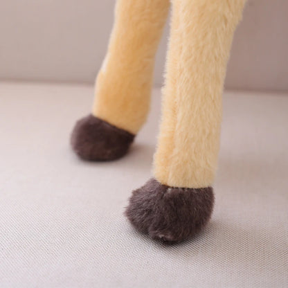 Plush Sika Deer Toy - Stuffed Animal Doll for Kids Teaching Prop Birthday Gift - ZOOMNSTORE