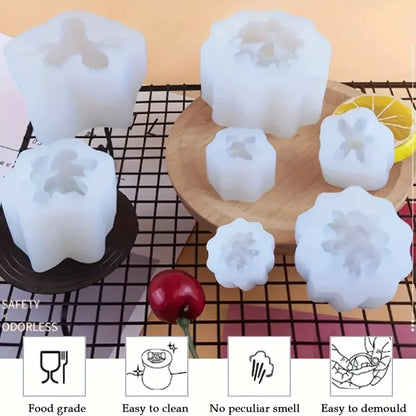 Succulent Plant Silicone Mold - 9pcs for Resin Crafts  Candle Making - ZOOMNSTORE