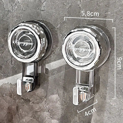 Heavy Duty Suction Cup Hooks - Reusable Traceless Shower and Clothes Hooks - ZOOMNSTORE