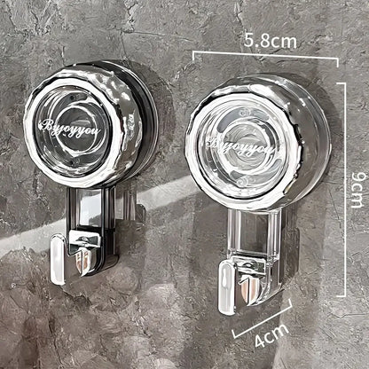 Heavy Duty Suction Cup Hooks - Reusable Traceless Shower and Clothes Hooks - ZOOMNSTORE