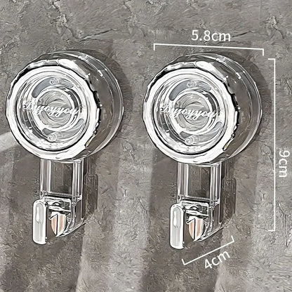 Heavy Duty Suction Cup Hooks - Reusable Traceless Shower and Clothes Hooks - ZOOMNSTORE