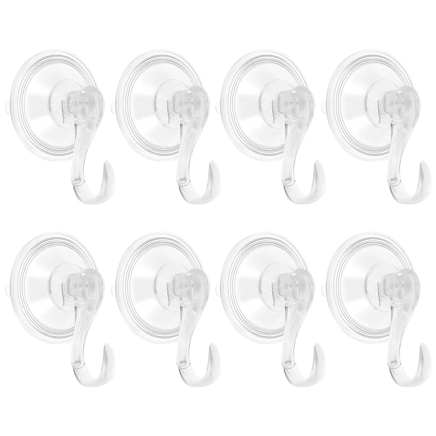 Heavy Duty Suction Cup Hooks - Super Suction Shower  Kitchen Hooks 2 Pcs - ZOOMNSTORE