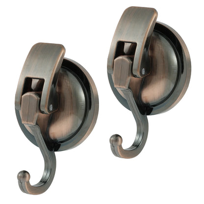 Heavy Duty Suction Cup Hooks - Super Suction Shower  Kitchen Hooks 2 Pcs - ZOOMNSTORE