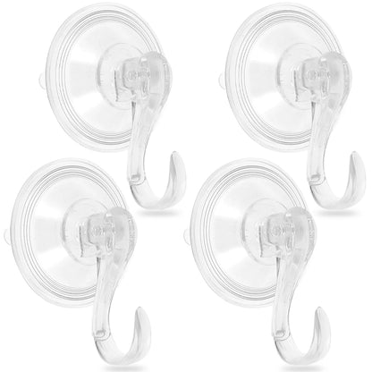 Heavy Duty Suction Cup Hooks - Super Suction Shower  Kitchen Hooks 2 Pcs - ZOOMNSTORE