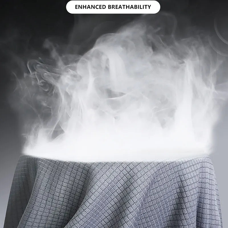 Mens Summer Quick Dry Long Sleeve T-Shirt - Breathable Sun Protection Outdoor Wear - ZOOMNSTORE