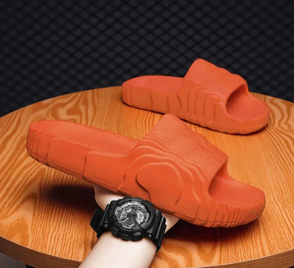 Couple Summer Indoor Slippers - Soft Skid-Proof Bathroom Flip Flops - ZOOMNSTORE