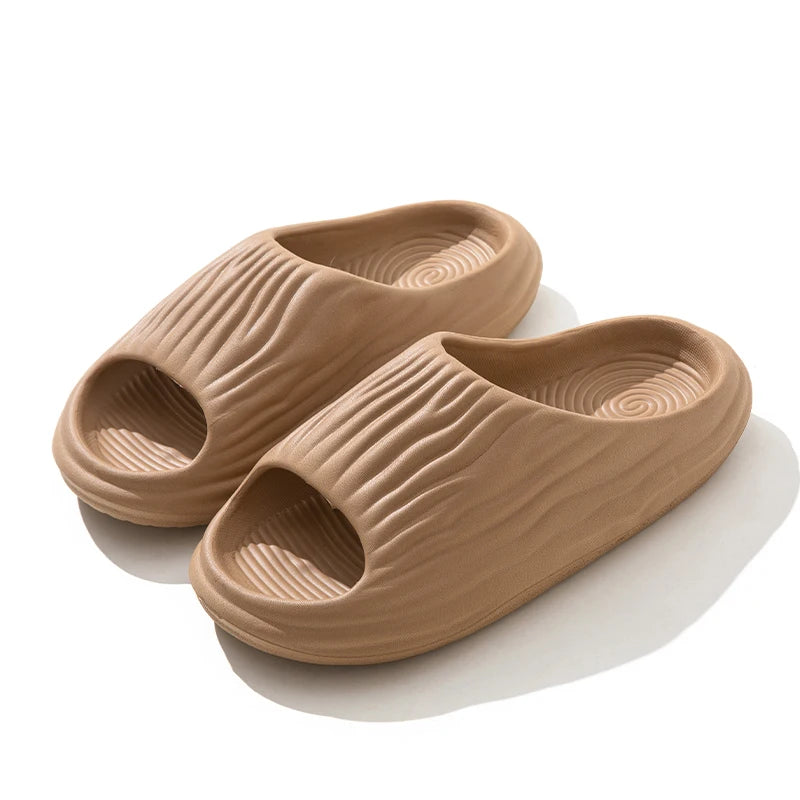 Summer Non-Slip Sandals for Couples - Thick Sole Slippers for Bathroom Wear - ZOOMNSTORE