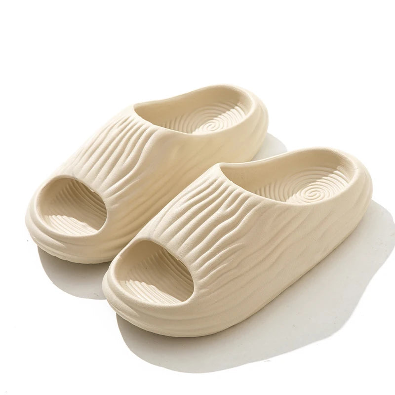 Summer Non-Slip Sandals for Couples - Thick Sole Slippers for Bathroom Wear - ZOOMNSTORE