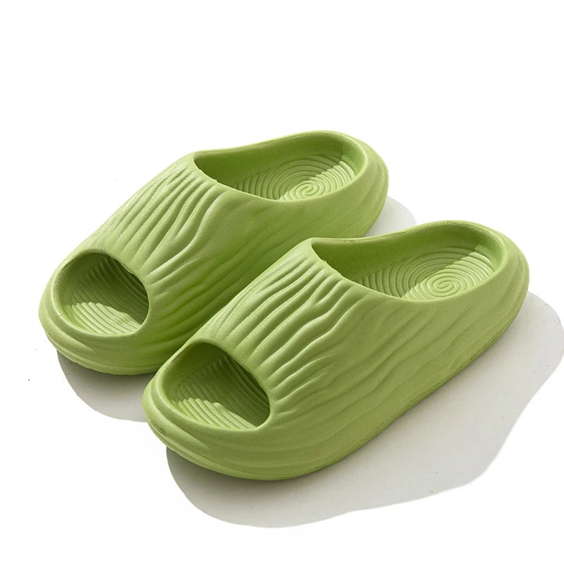 Summer Non-Slip Sandals for Couples - Thick Sole Slippers for Bathroom Wear - ZOOMNSTORE